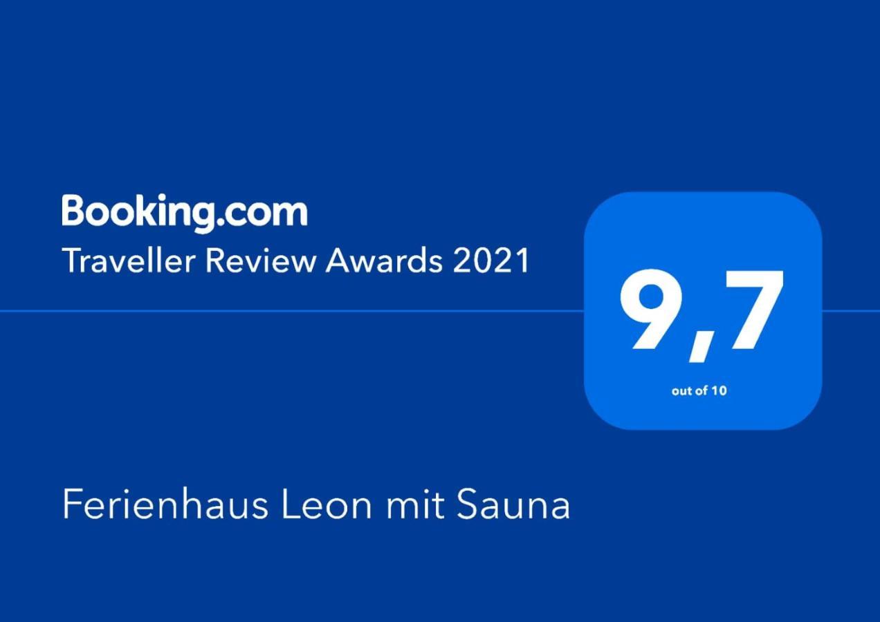 Ferienhaus Leon Mit Sauna Rehburg-Loccum 外观 照片