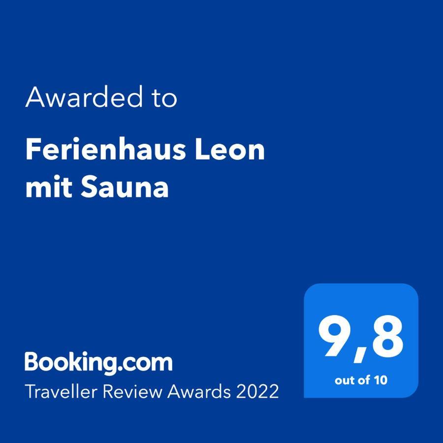 Ferienhaus Leon Mit Sauna Rehburg-Loccum 外观 照片