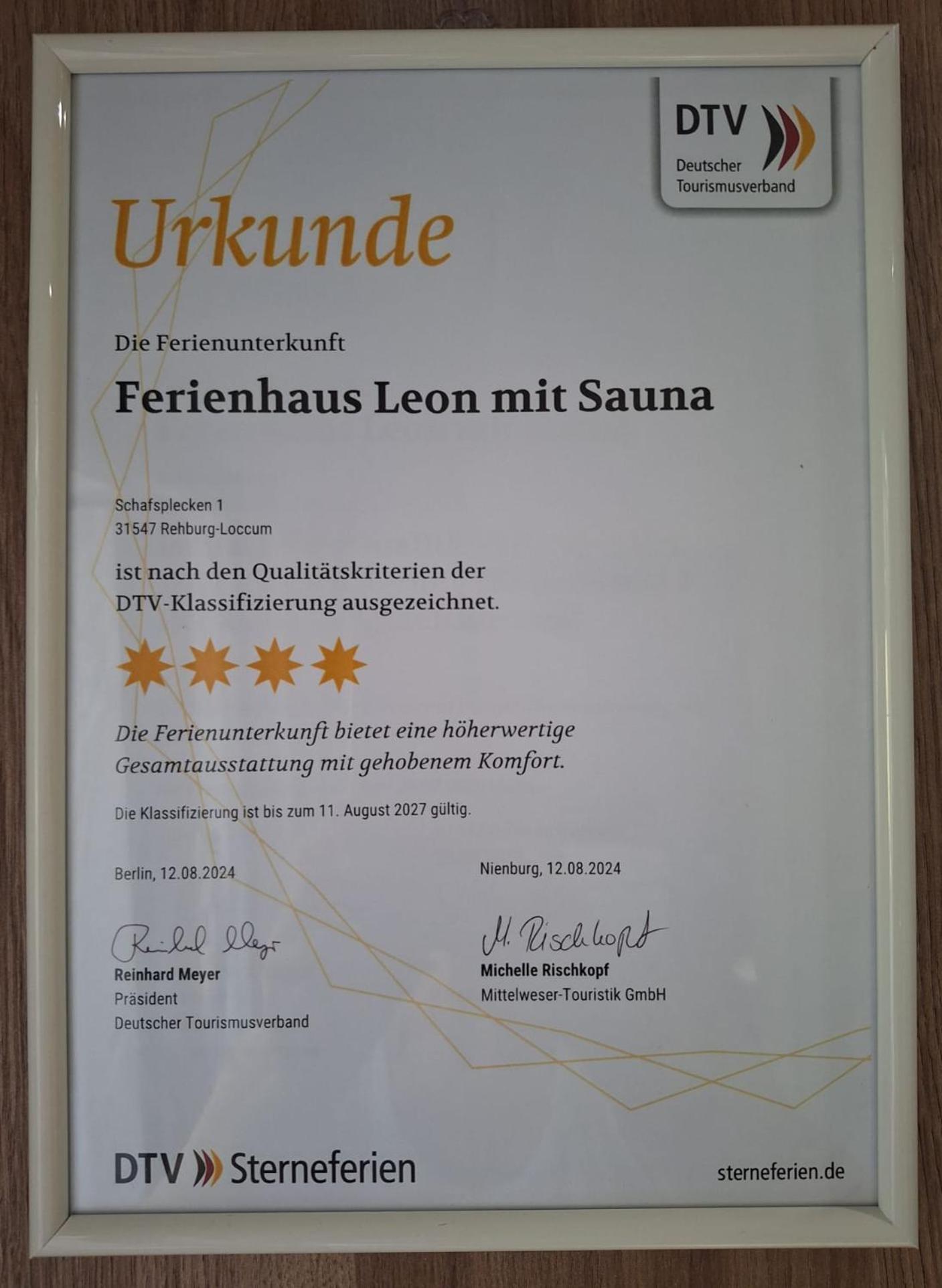 Ferienhaus Leon Mit Sauna Rehburg-Loccum 外观 照片